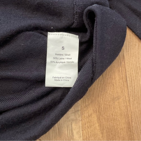 Sonia‎ by Sonia Rykiel Striped Long Sleeve Wool Blend Sweater - Picture 5 of 8